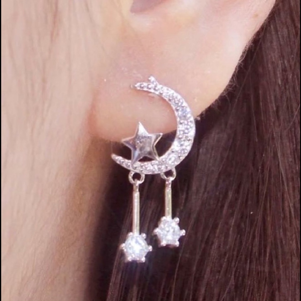 925 sterling silver Starling earrings